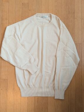 Casmere Cream Crewneck Sweater